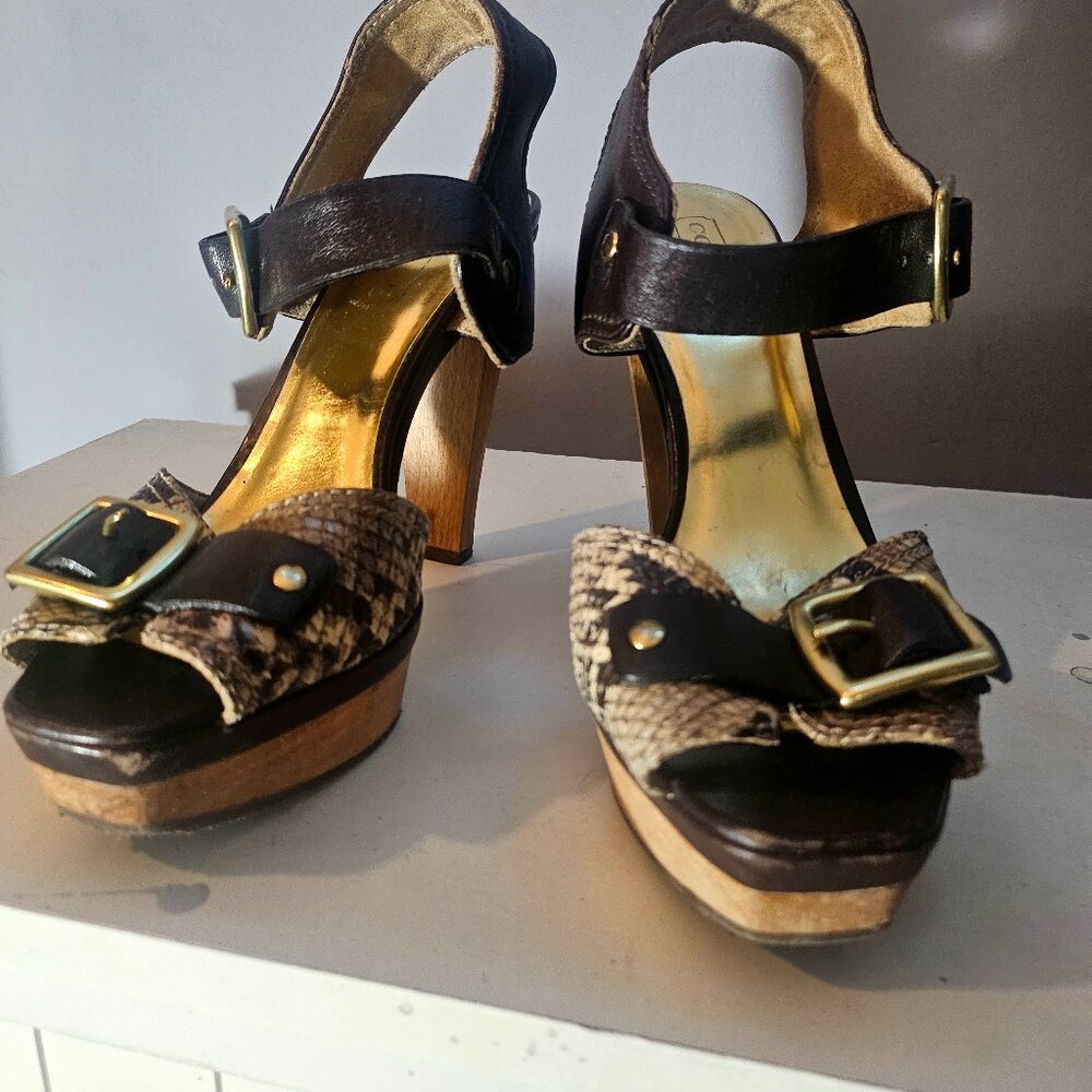 Women's Coach Sling Back Heels